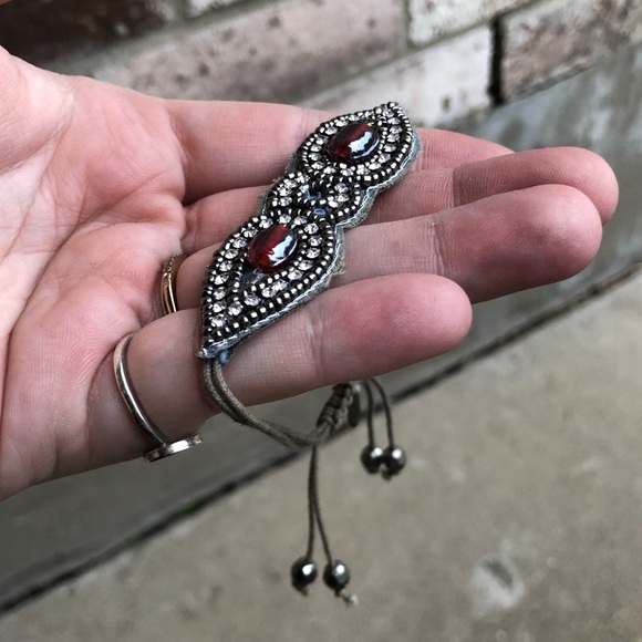 Silver Beaded Bracelet - Picture 5 of 6